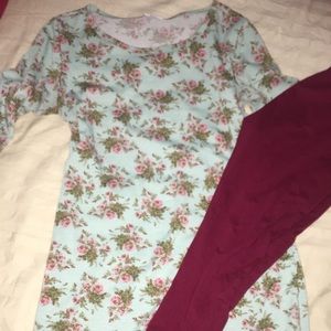 LLR super hard to find print and leggings